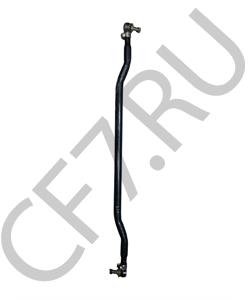 81.46710.6902 SHAANXI Тяга рулевая поперечная в сборе 6х4 (изогнутая) L-1630мм в городе Королёв