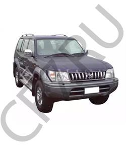 5611160130 БОР Автостекло ветровое (Лобовое) TOYOTA LANDCRUISER 3D+5D 96 СТ ВЕТР в городе Королёв