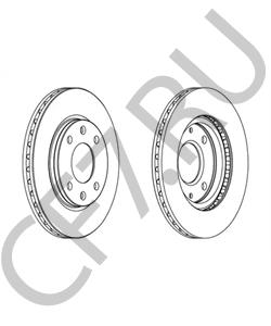 L3501101 LIFAN ДИСК ТОРМОЗНОЙ ПЕРЕДНИЙ LF BREEZ в городе Королёв