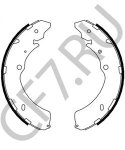 3502160D01 GREAT WALL/HAVAL Колодки зад. GW DEER 4/2 [ORG в городе Королёв