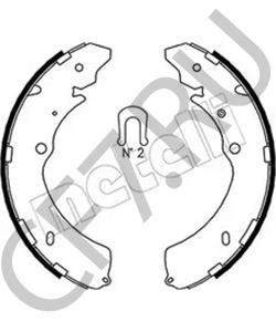 3502190P00 GREAT WALL/HAVAL Колодки зад. GW SAFE 4/4, SAILOR, WINGLE [ORG в городе Королёв