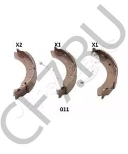 SL35004 LIFAN Колодки тормозные задние Lifan Breez (4 шт.), компл в городе Королёв