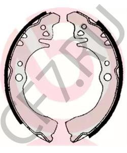 SF35002 LIFAN КОЛОДКА ТОРМОЗНАЯ ЗАДНЯЯ (КОМПЛЕКТ) LF SMILY в городе Королёв