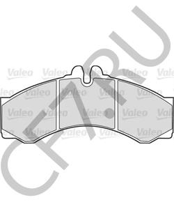 9014210110 КИТАЙ Комплект тормозных колодок, дисковый тормоз MERCEDES-BENZ () "Аналог", компл в городе Королёв