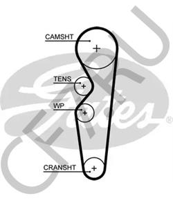 4801007081BA CHERY Ремень ГРМ Amulet, шт в городе Королёв