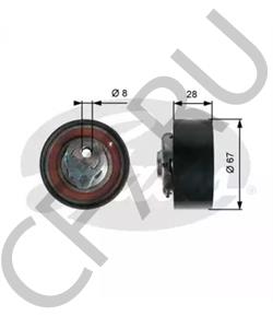 473H-1007060AB WHCQ РОЛИК РЕМНЯ ГРМ НАТЯЖНОЙ (НОВОГО ОБРАЗЦА) CH FORA, TIGGO (1,8L), TIGGO 5, TIGGO 4, INDIS в городе Королёв