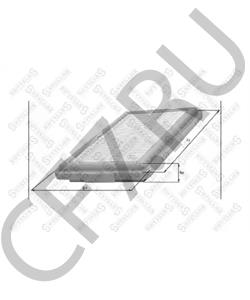 B1109103 LIFAN Фильтр воздушный Lifan Solano, шт в городе Королёв