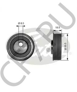 SMD352473 CHERY Натяжной ролик, ремень ГРМ в городе Королёв