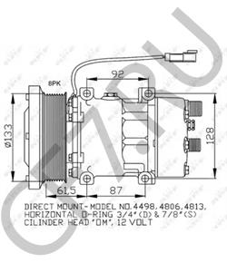 1789570 Ctp Компрессор кондиционера в городе Королёв