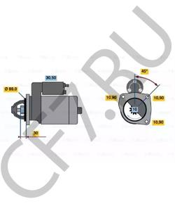 82 032 859 FORD NEW HOLLAND Стартер в городе Королёв