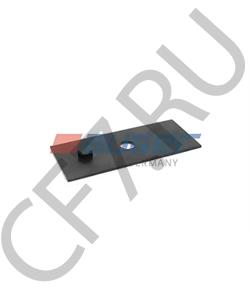 0528136150 AVTOSHTAMP Пластина подрессорная 235*98*5 (с бобышкой) в городе Королёв