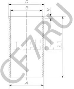 011.140 SAMPA Прокладка рессоры пластина 55x80x7.5/13 с 2 выступами d=15 в городе Королёв