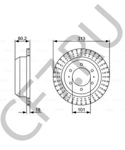3502011-K00 WHCQ ДИСК ТОРМОЗНОЙ ЗАДНИЙ GW HOVER, SAFE F1 в городе Королёв
