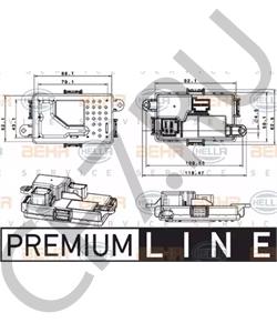HY53-SE19E624-AA ASTON MARTIN Регулятор, вентилятор салона в городе Королёв