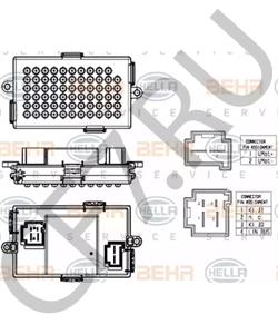 9 179 413 BMW (BRILLIANCE) Регулятор, вентилятор салона в городе Королёв