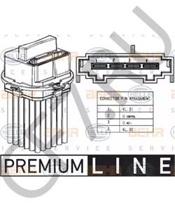 2048707710 Behr Регулятор моторчика печки MER в городе Королёв
