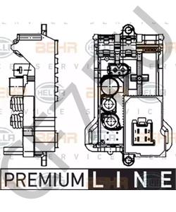 203 821 86 51 MAYBACH Регулятор, вентилятор салона в городе Королёв