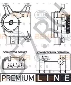 6Q0907511C VW (SVW) Регулировочный элемент, смесительный клапан в городе Королёв