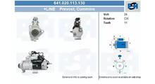CUMMINS FOTON Стартер (24V;8,3kW) Cummins M11 3103305