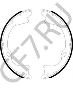 4560176AA JEEP Комплект тормозных колодок, стояночная тормозная система в городе Королёв
