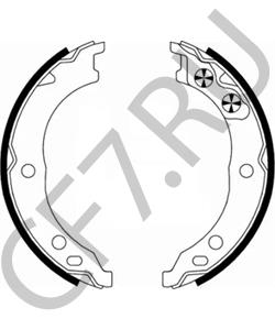 77363479 Fiat/Alfa Romeo/Lancia Колодки тормозные [ORG в городе Королёв