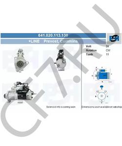 2871256 CUMMINS FOTON Стартер (24V;8,3kW) Cummins M11 в городе Королёв