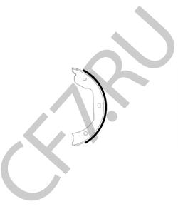 34 41 6 761 293 ROLLS-ROYCE Комплект тормозных колодок, стояночная тормозная система в городе Королёв