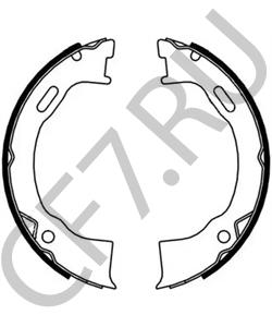 4796337 JEEP Комплект тормозных колодок, стояночная тормозная система в городе Королёв