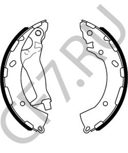 583050UA00 KIA (DYK) Комплект тормозных колодок в городе Королёв