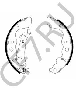 7701210109 ПТИМАШ Колодки тормозные Largus, Duster задние (тормозная система Bosch) диам. 228мм в городе Королёв