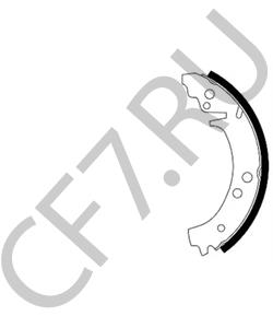 21013502090 Начало Колодка тормозная 2101-07,2121-21214,2123 зад "" в городе Королёв