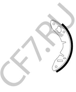 GBS90827AF ROVER Комплект тормозных колодок в городе Королёв