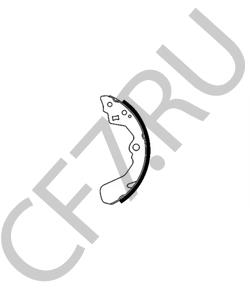 5320069G12 SUZUKI (CHANGHE) Комплект тормозных колодок в городе Королёв