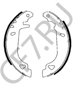 71738376 Alfa/Fiat/Lancia Колодки тормозные барабанные в городе Королёв