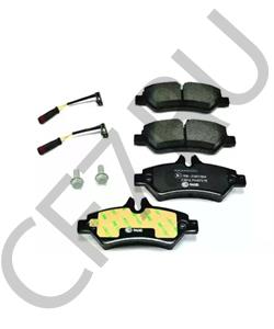 004 420 69 20 MERCEDES-BENZ (FJDA) Комплект тормозных колодок, дисковый тормоз в городе Королёв