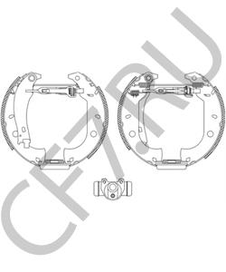 9004417 GM Тормозной барабан в городе Королёв