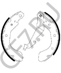 94564513 WULING Комплект тормозных колодок в городе Королёв