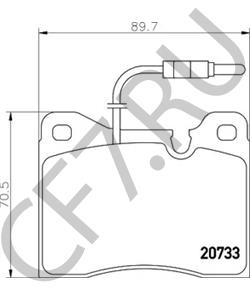 F198104072011 FENDT Комплект тормозных колодок, дисковый тормоз в городе Королёв