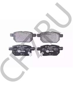 04466-47060 TOYOTA (GAC) Комплект тормозных колодок, дисковый тормоз в городе Королёв