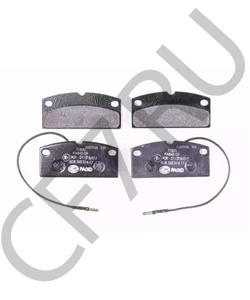 6L065 AIXAM Комплект тормозных колодок, дисковый тормоз в городе Королёв