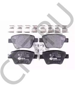 5K0 698 451 A VW (SVW) Комплект тормозных колодок, дисковый тормоз в городе Королёв