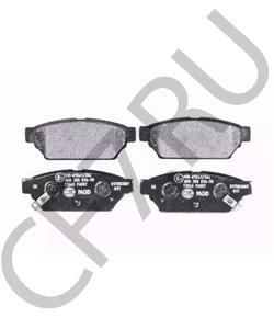 MB928314 SOUEAST Комплект тормозных колодок, дисковый тормоз в городе Королёв