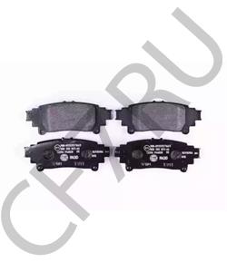 04466-47050 TOYOTA (GAC) Комплект тормозных колодок, дисковый тормоз в городе Королёв