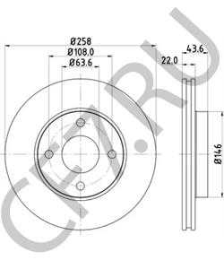 1 388 256 AUTO UNION Тормозной диск в городе Королёв