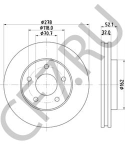 18060233 OLDSMOBILE Тормозной диск в городе Королёв