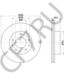 51858362 Fiat/Alfa Romeo/Lancia Диск тормозной [ORG в городе Королёв