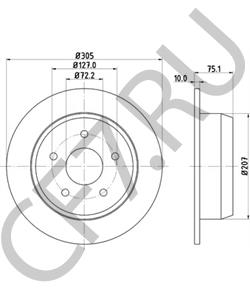 52098666 JEEP VIASA Тормозной диск в городе Королёв