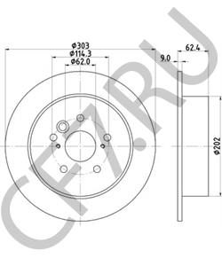 720060009 DR Тормозной диск в городе Королёв