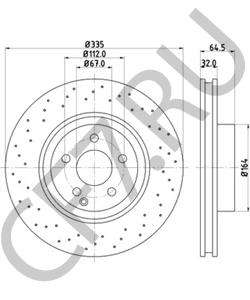 A2214210612 MWM Тормозной диск в городе Королёв