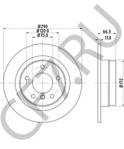34 21 6 792 225 ALPINA Тормозной диск в городе Королёв